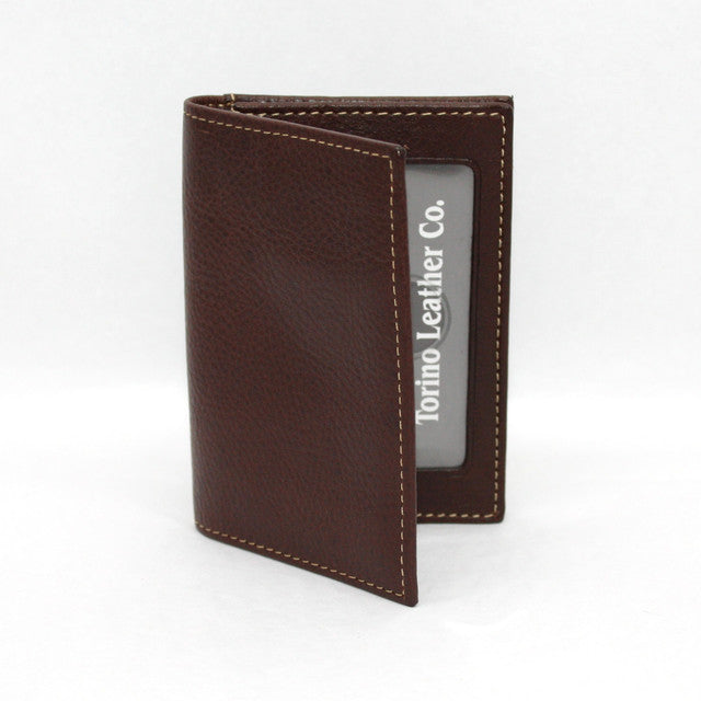 Torino - Tumbled Glove Leather Gusseted Card Case