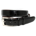 Torino - Unstitched Genuine American Alligator Skin Belt - Black