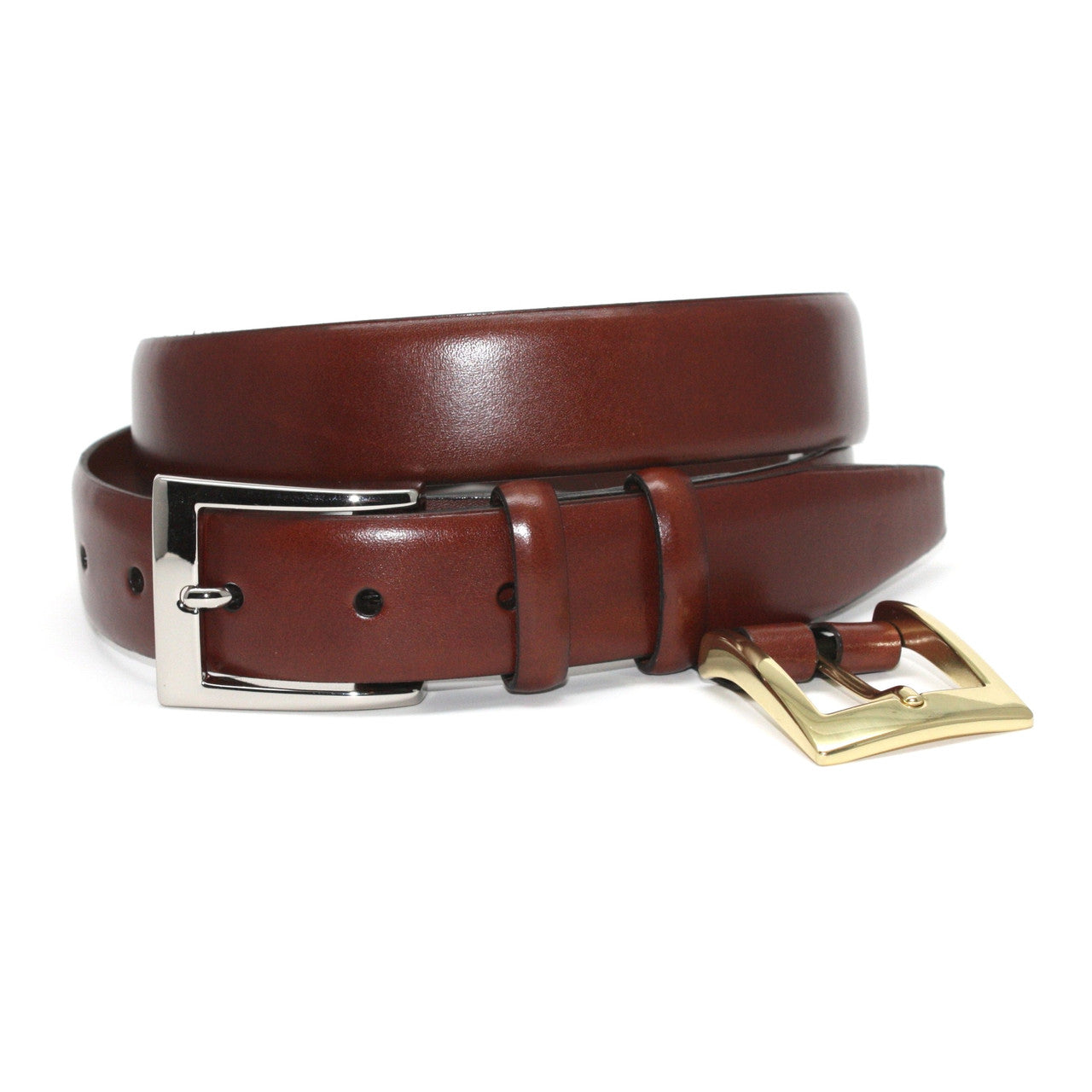 Torino - Italian Calfskin Belt - Chili