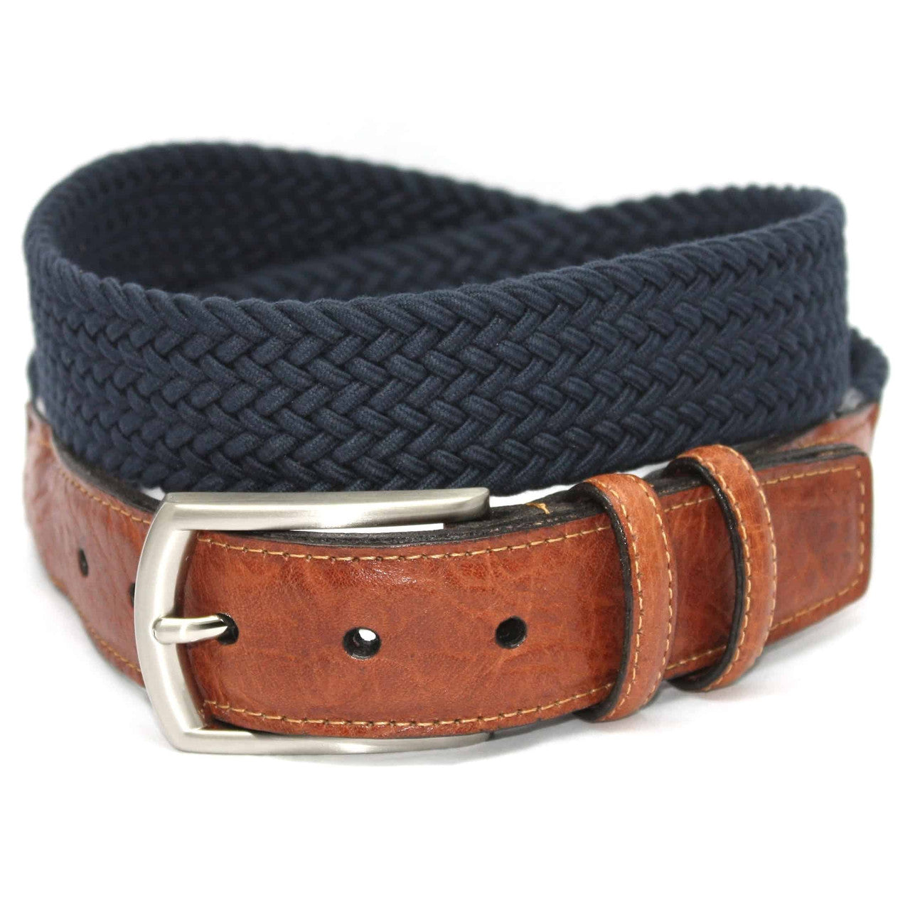 Torino - Italian Woven Cotton Elastic Belt