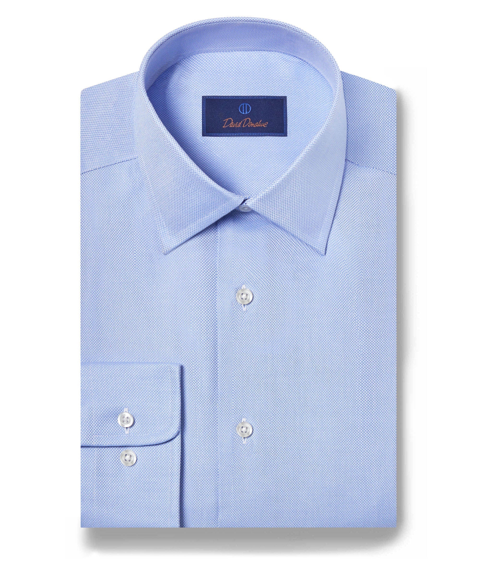 David Donahue - Sky Royal Oxford Dress Shirt
