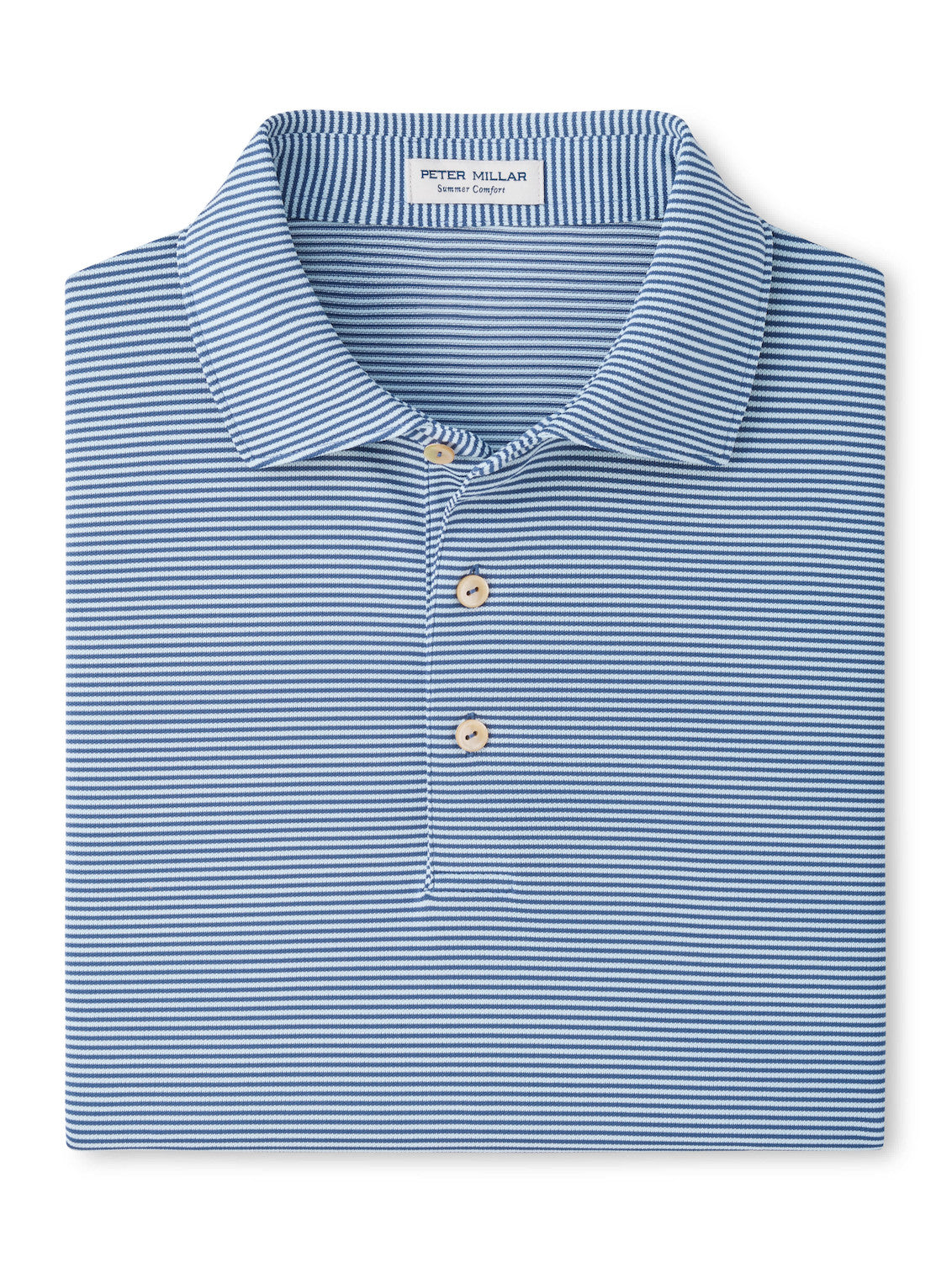 Peter Millar - Candor Perf Mesh Polo - Sean Self Collar