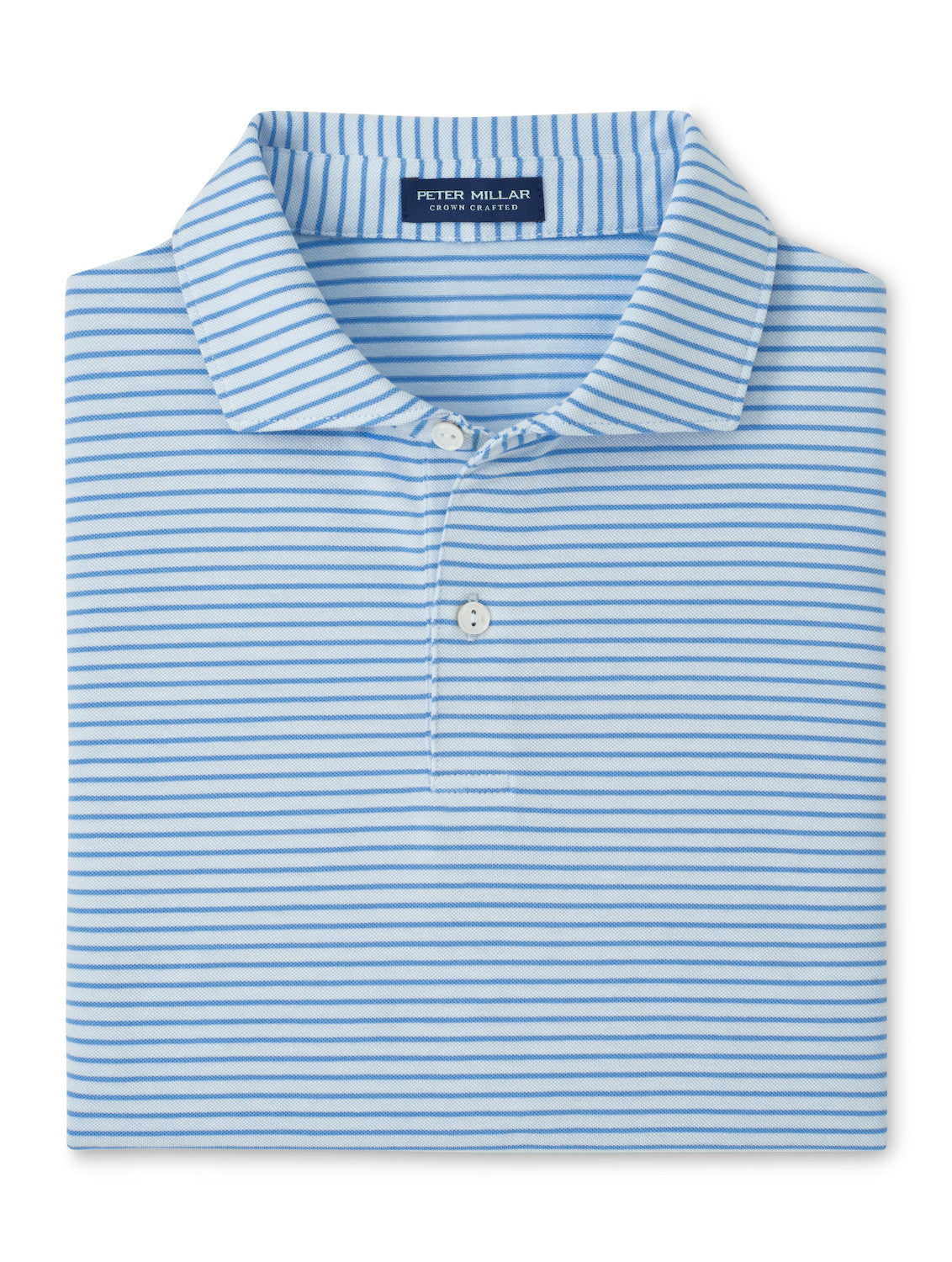 Peter Millar - Albatross Stripe Cotton-Blend Piqué Polo