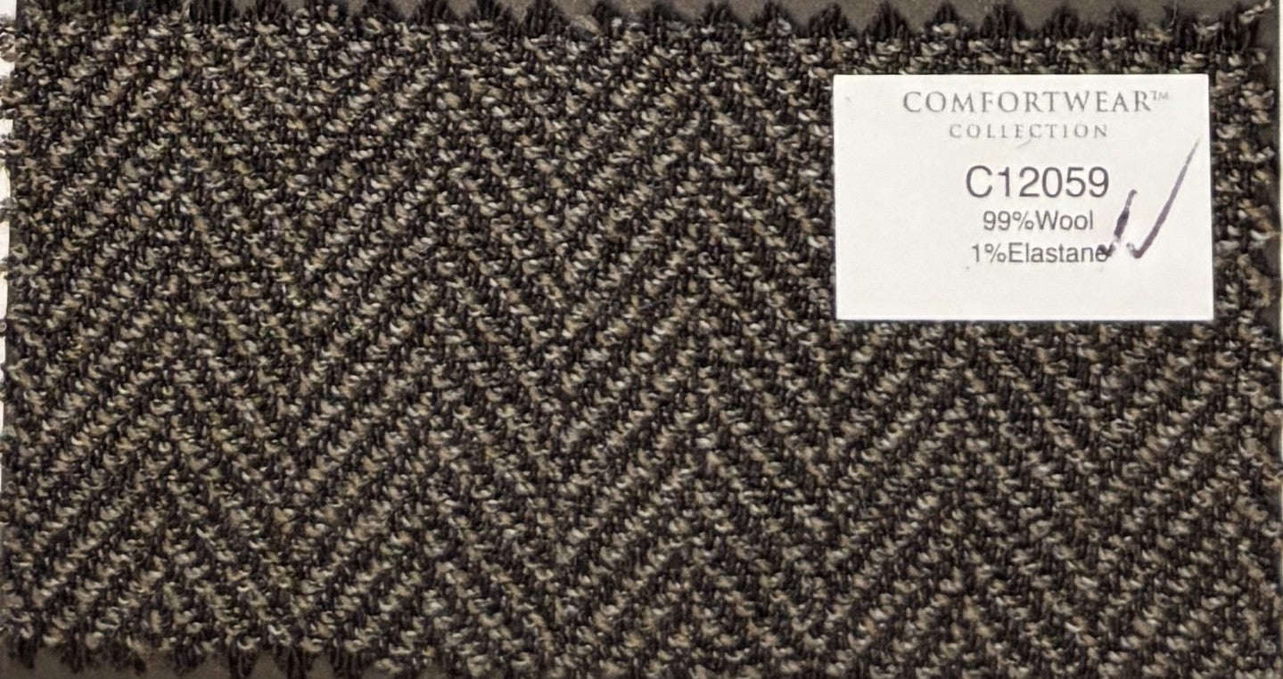 Jack Victor - Hampton Brown Herringbone