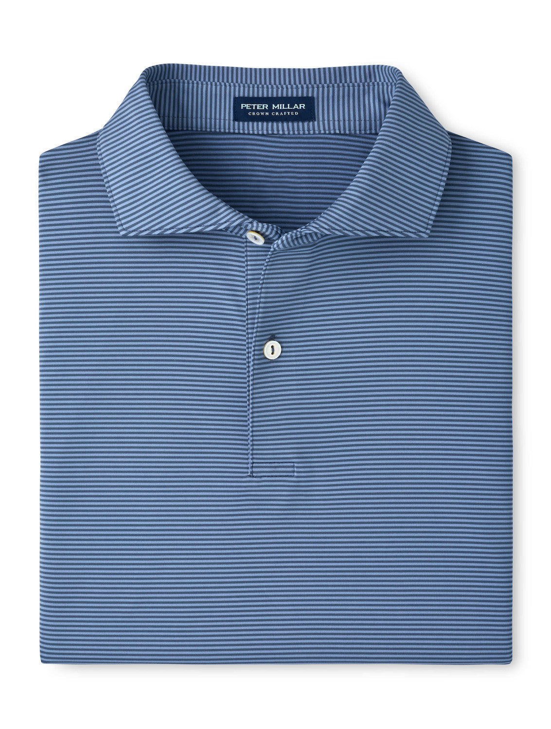 Peter Millar - Cadenza Perf Jersey Polo - Edwin Spread Collar