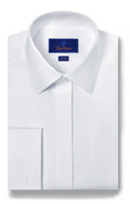 David Donahue - Micro Dobby French Cuff Covered Placket