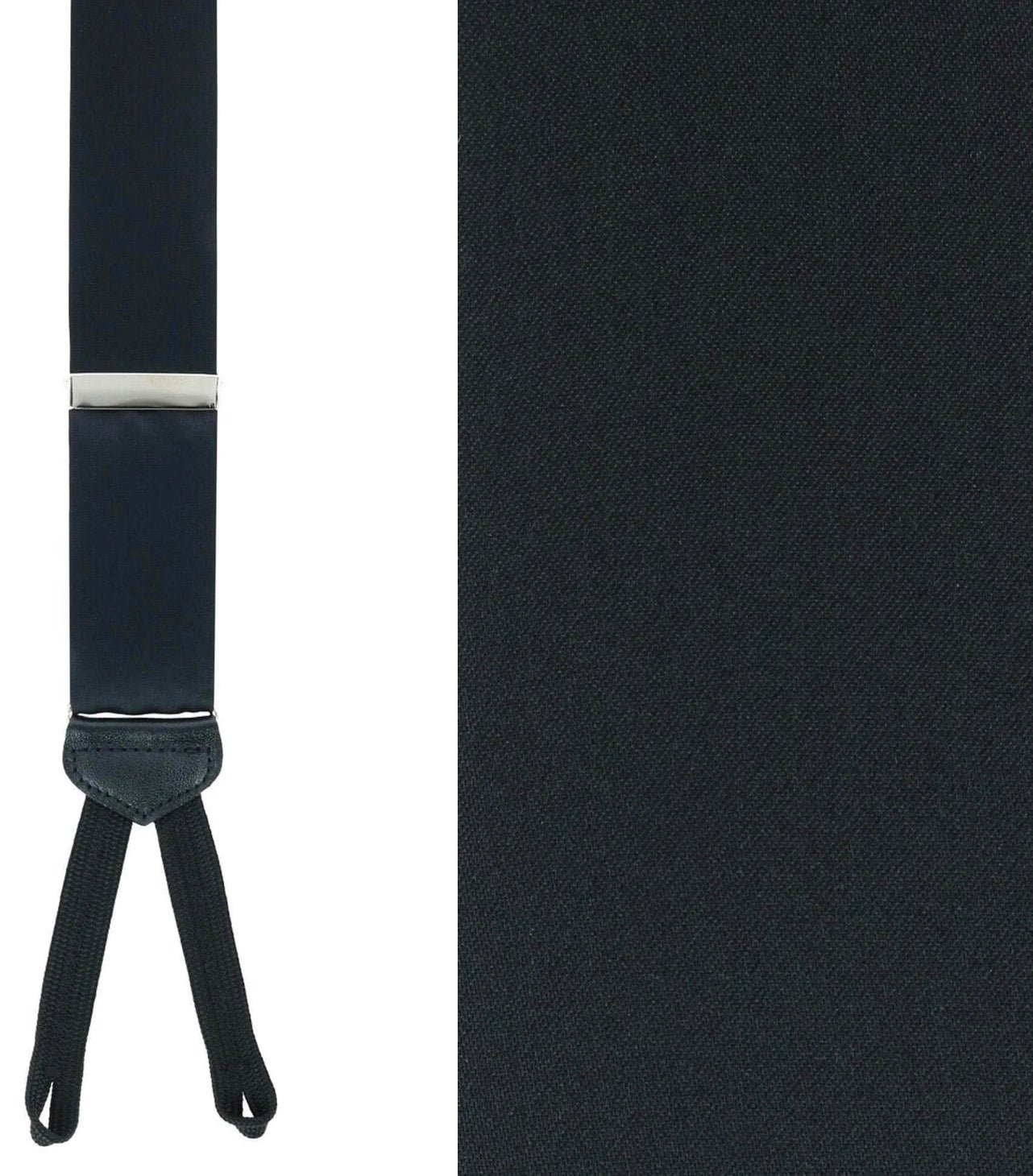 Trafalgar - Sutton Solid Color Silk Formal End Braces