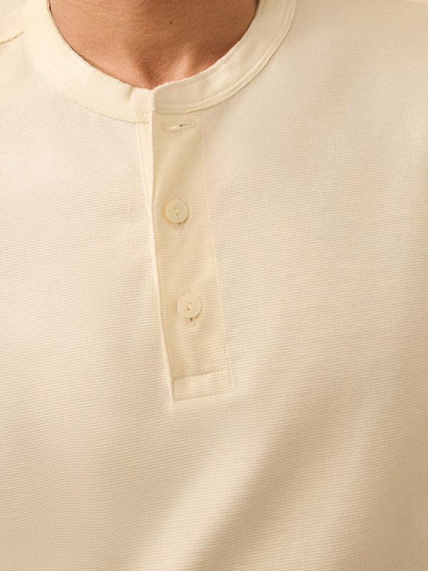 Faherty - Long-Sleeve Waffle Henley