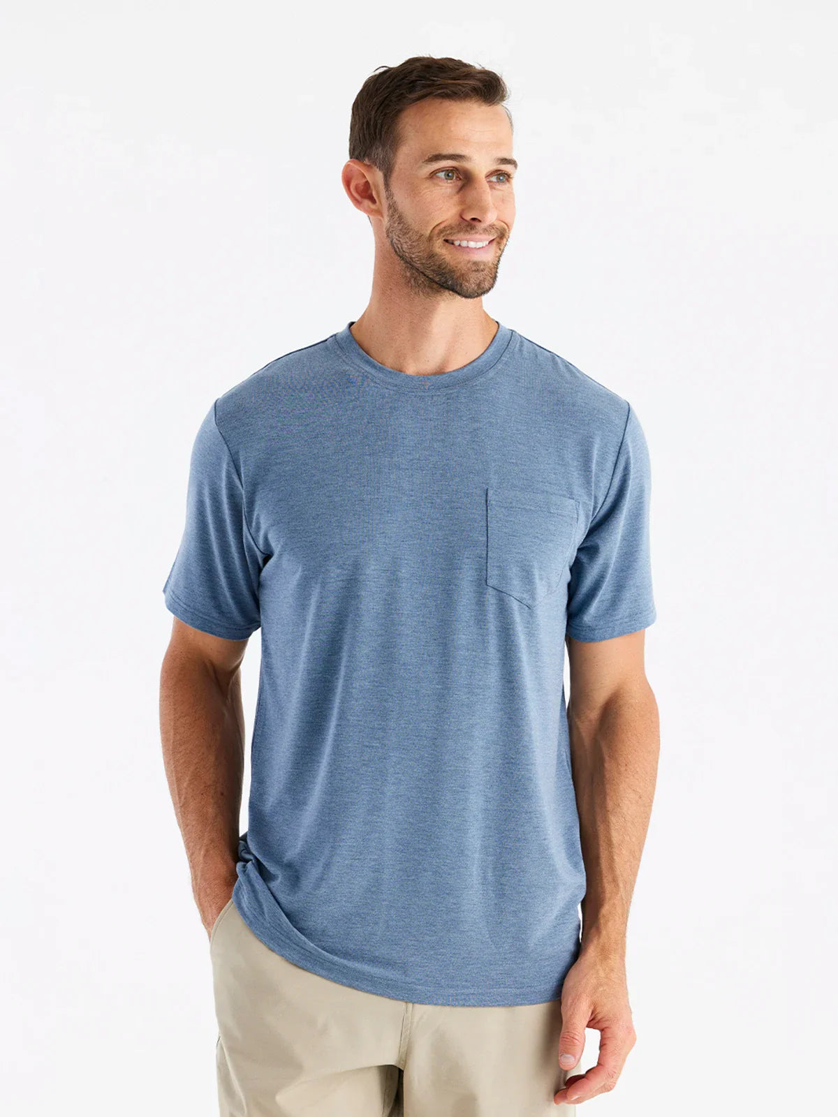 Free Fly - Men's Bamboo Flex Pocket Tee