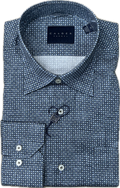 Madder Luxe Italian Printed Micro Neat Twill