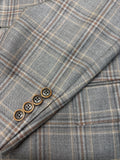 Samuelsohn - Grey/Rust Plaid