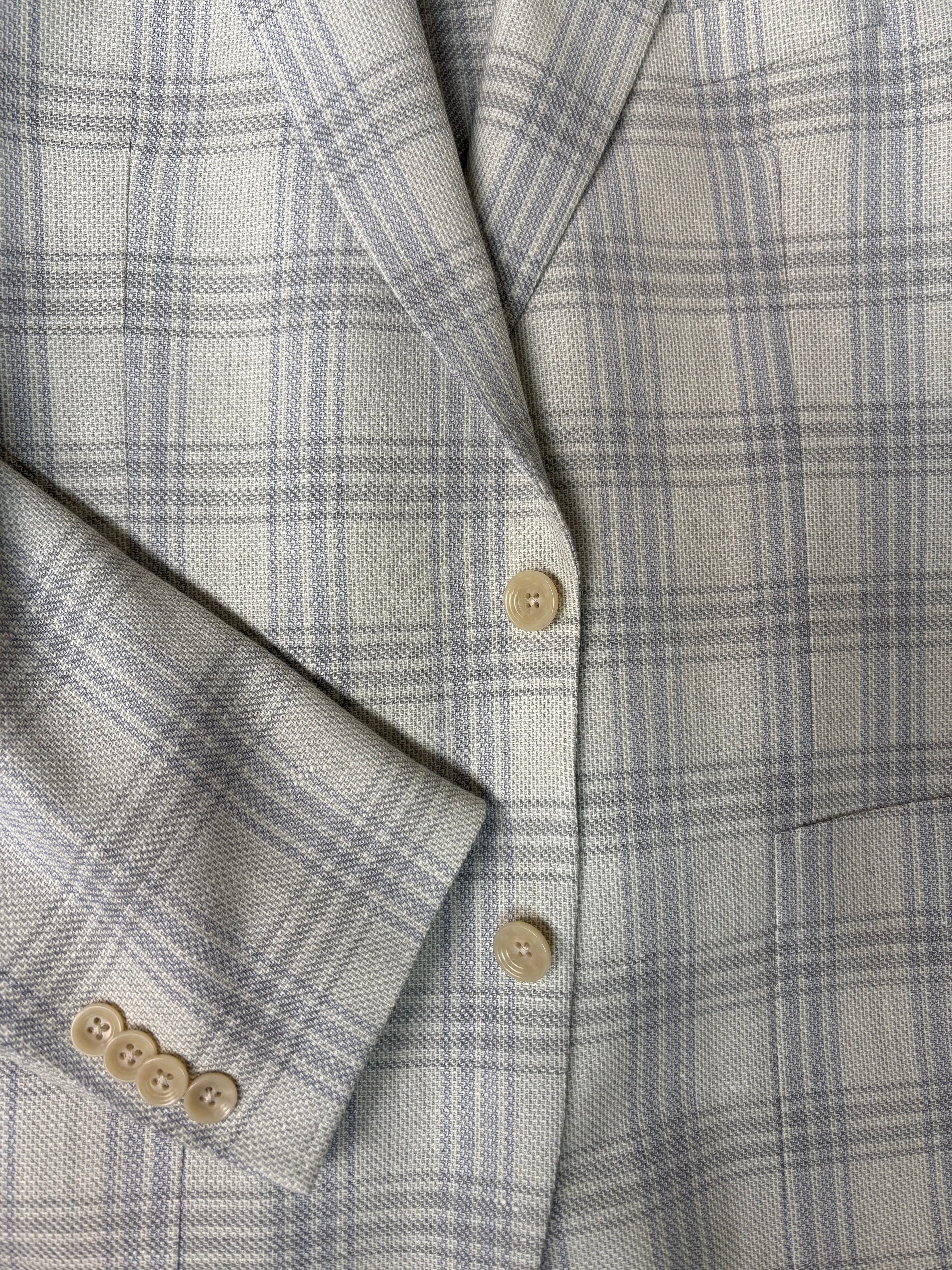 Jack Victor - Ivory Hampton Plaid