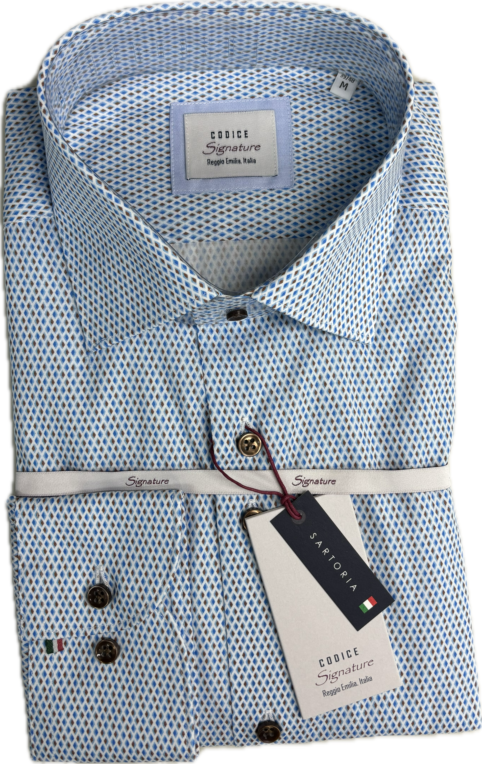 Codice - Blue Print Sport Shirt