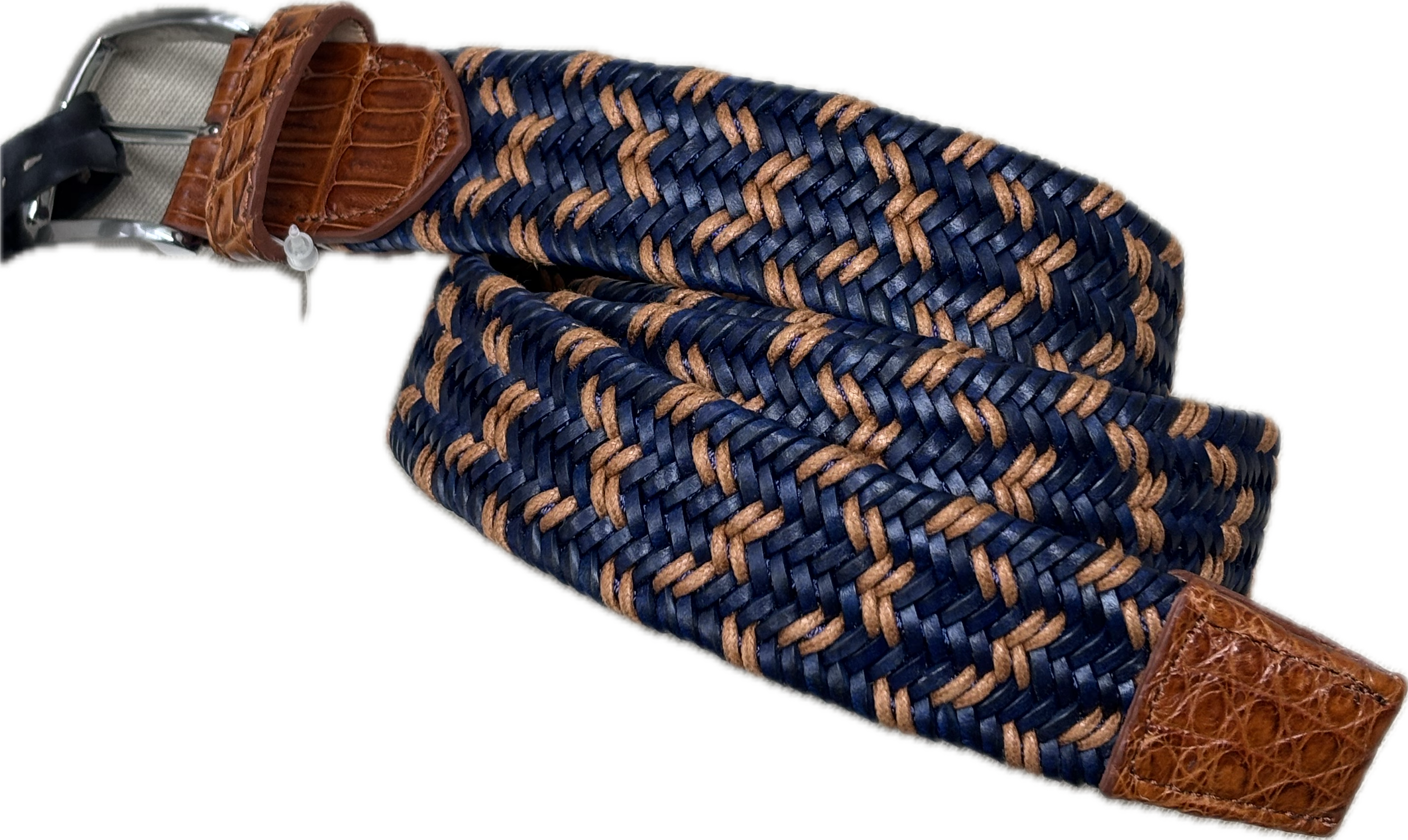 W.Kleinberg - Navy Tan Stretch