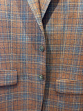 Tailored - Rust/Blue Plaid