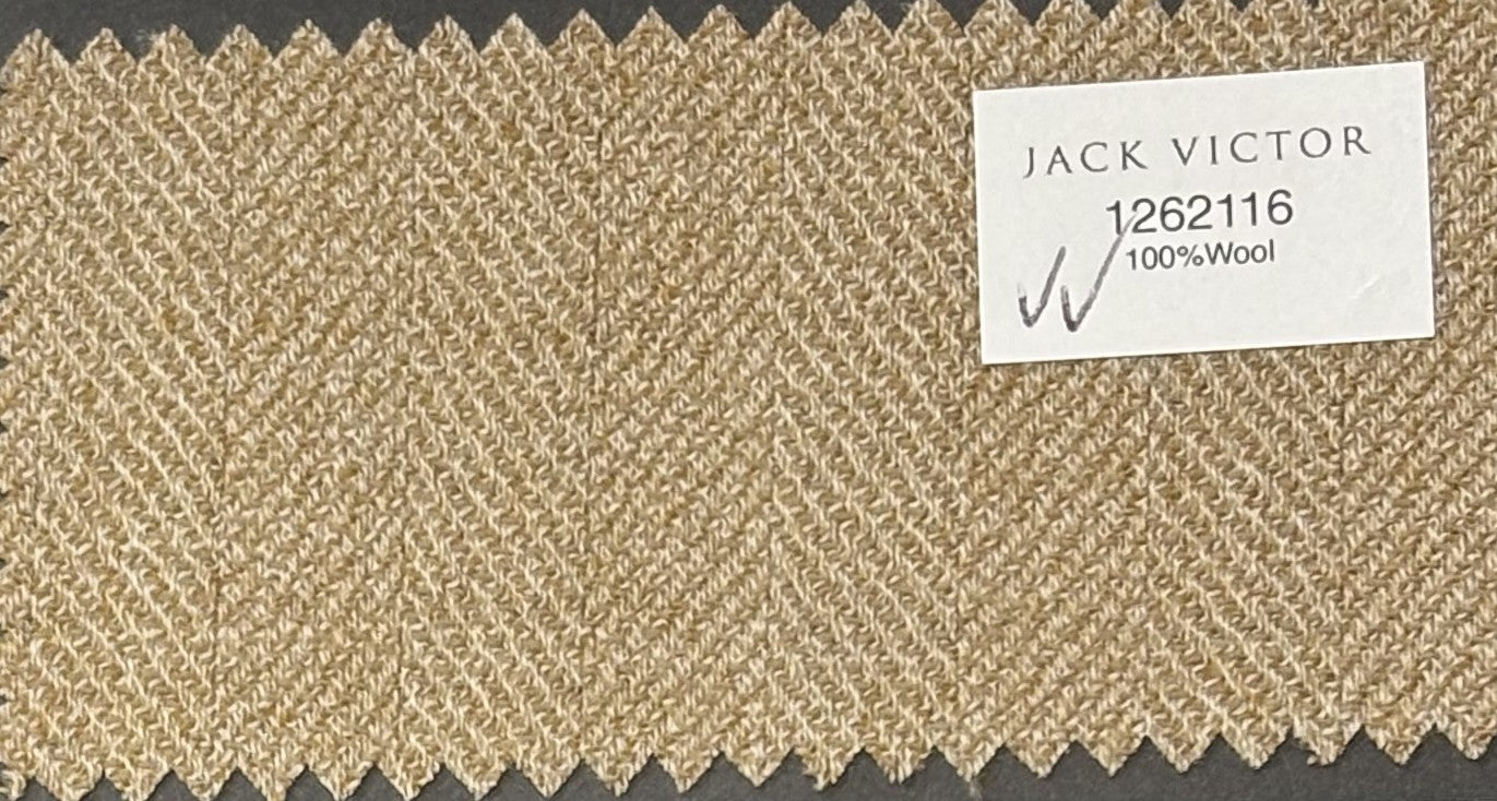 Jack Victor - Austin Tan Herringbone