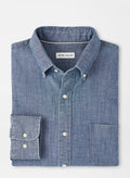 Peter Millar - Tamworth Chambray Cotton-Stretch Sport Shirt