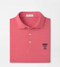 Peter Millar - Texas Tech Tiebreaker Perf Jersey Stripe