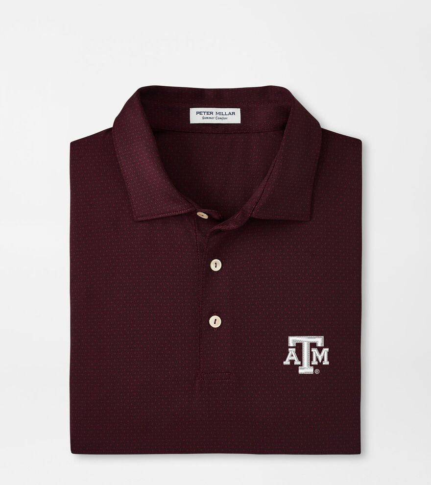 Peter Millar - Texas A&M Tesseract Perf Jersey Polo