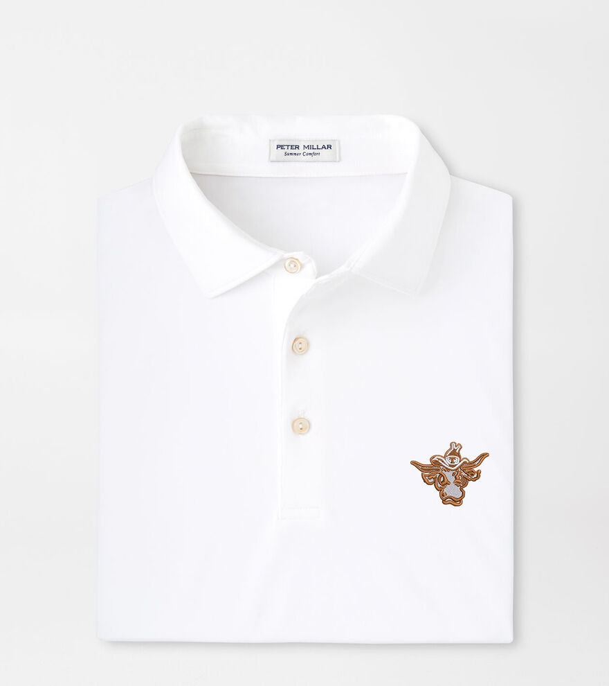 Peter Millar - Texas VAULT Solid Perf Jersey Polo
