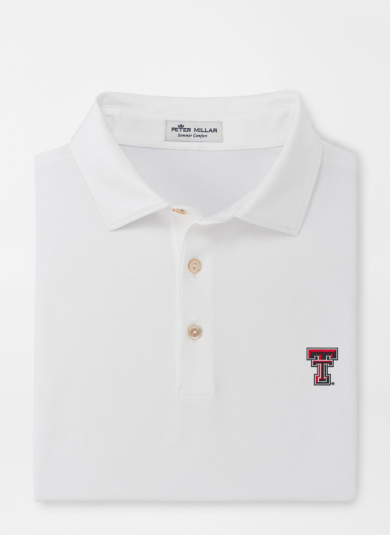 Peter Millar - Texas Tech Solid Perf Jersey Polo