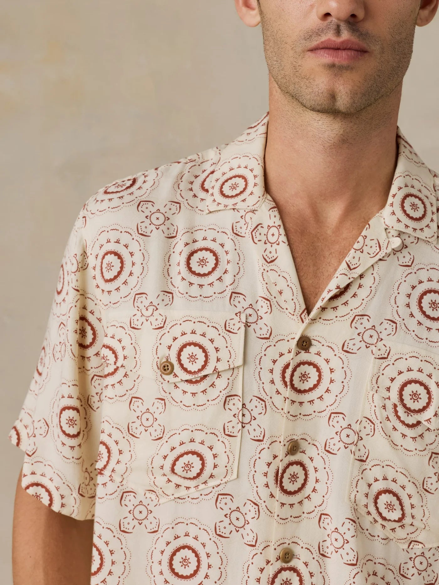Faherty - Short-Sleeve Bali Camp Shirt