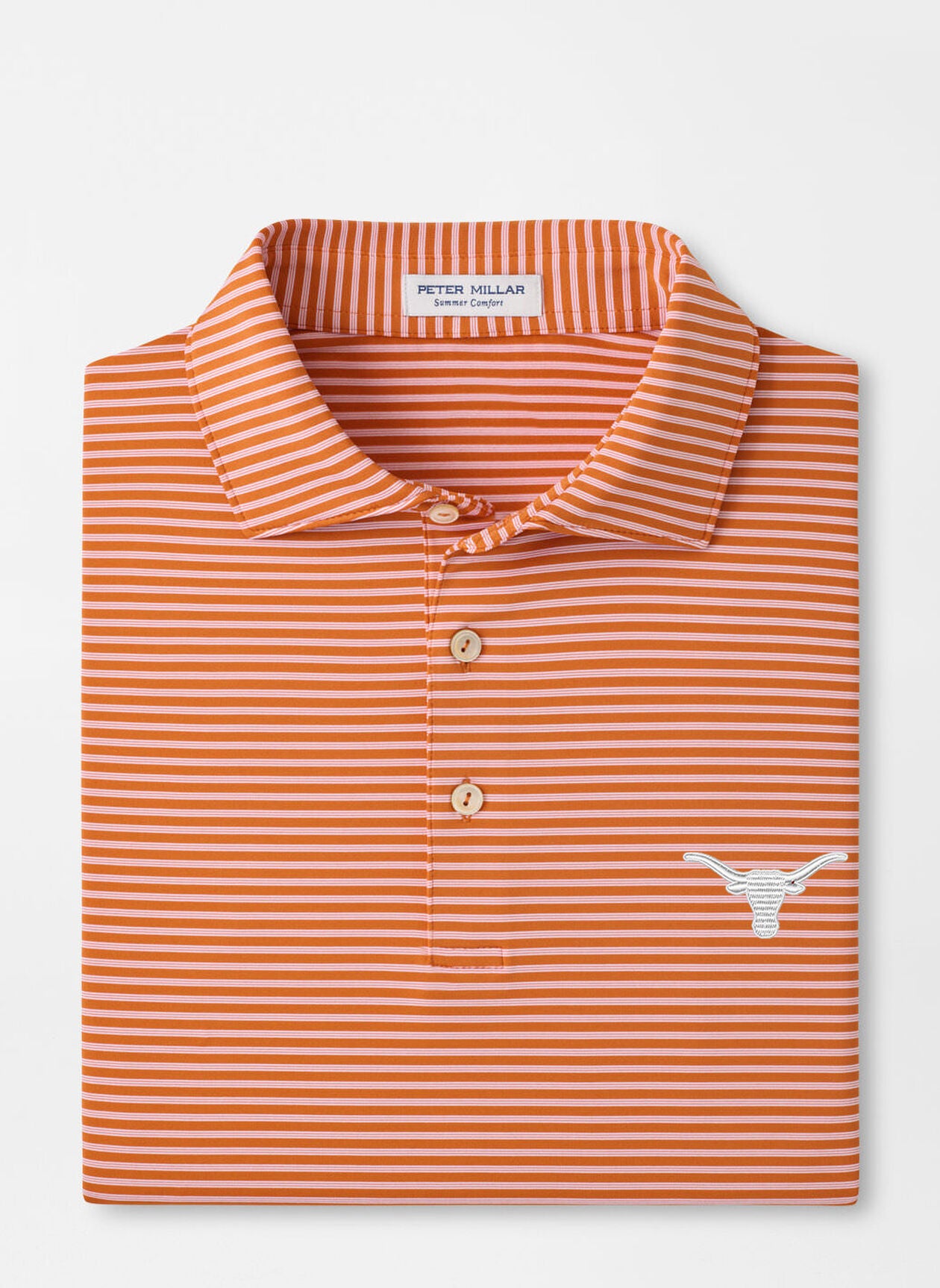 Peter Millar - Texas Tiebreaker Perf Jersey Stripe Polo