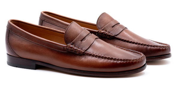 Martin Dingman - Maxwell Sheep Skin Penny Loafers