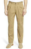 Berle - Washed Khaki Pleated