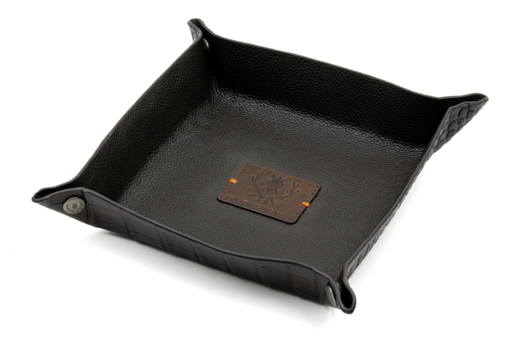 Martin Dingman - Windsor Alligator Grain Leather Dresser Valet