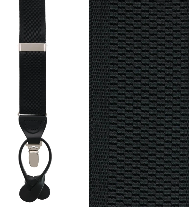 Trafalgar - Classic Solid Color 38mm Convertible Braces