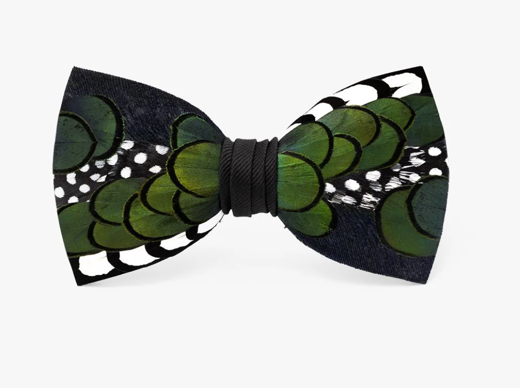Brackish - Bowtie Peacock Feathers