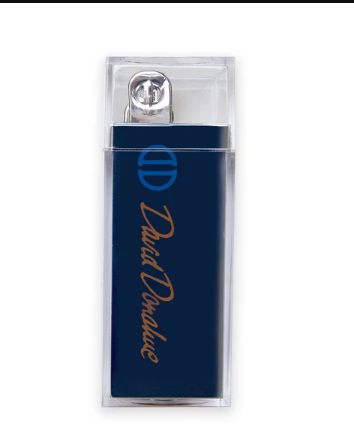 David Donahue - Silver Plated Collar Stays (18 Pack)