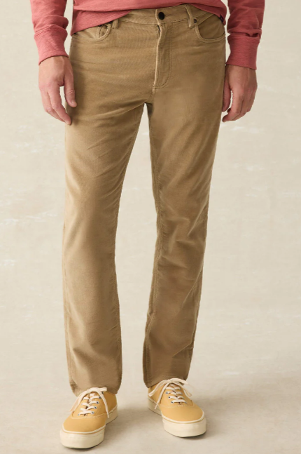 Faherty - Stretch Terry Corduroy 5-Pocket Pant