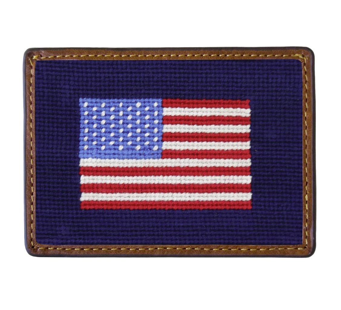 Smathers & Branson - Needlepoint Card Wallet