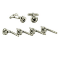 David Donahue - Silver Knot Brass Stud Set