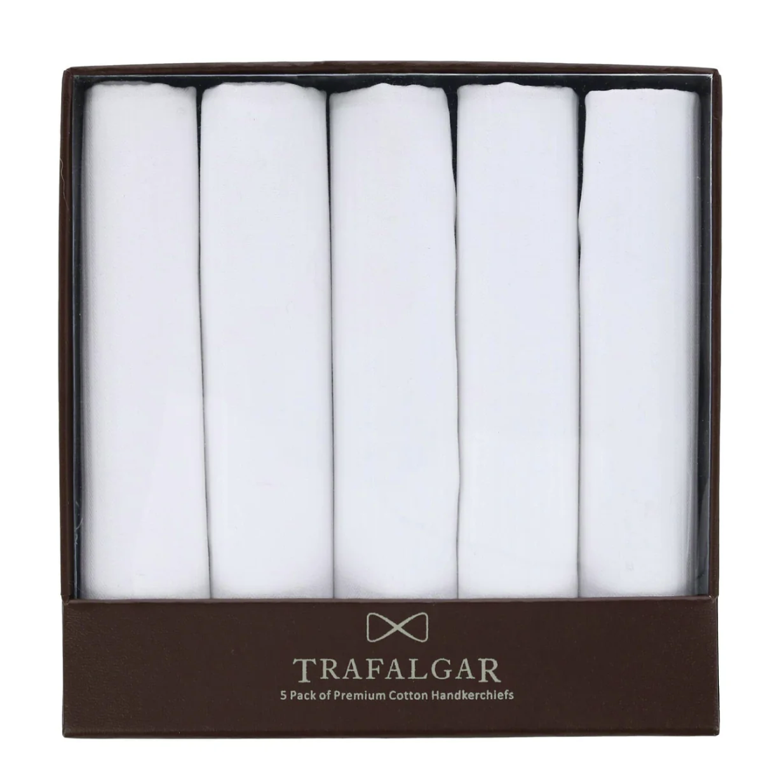 Trafalgar - Premium Cotton Handkerchiefs (Box of 5)