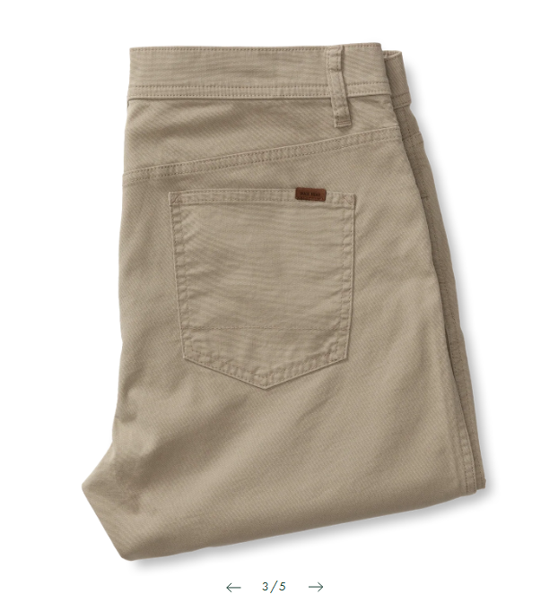 Duck Head - Slim Fit Pinpoint Canvas Five-Pocket