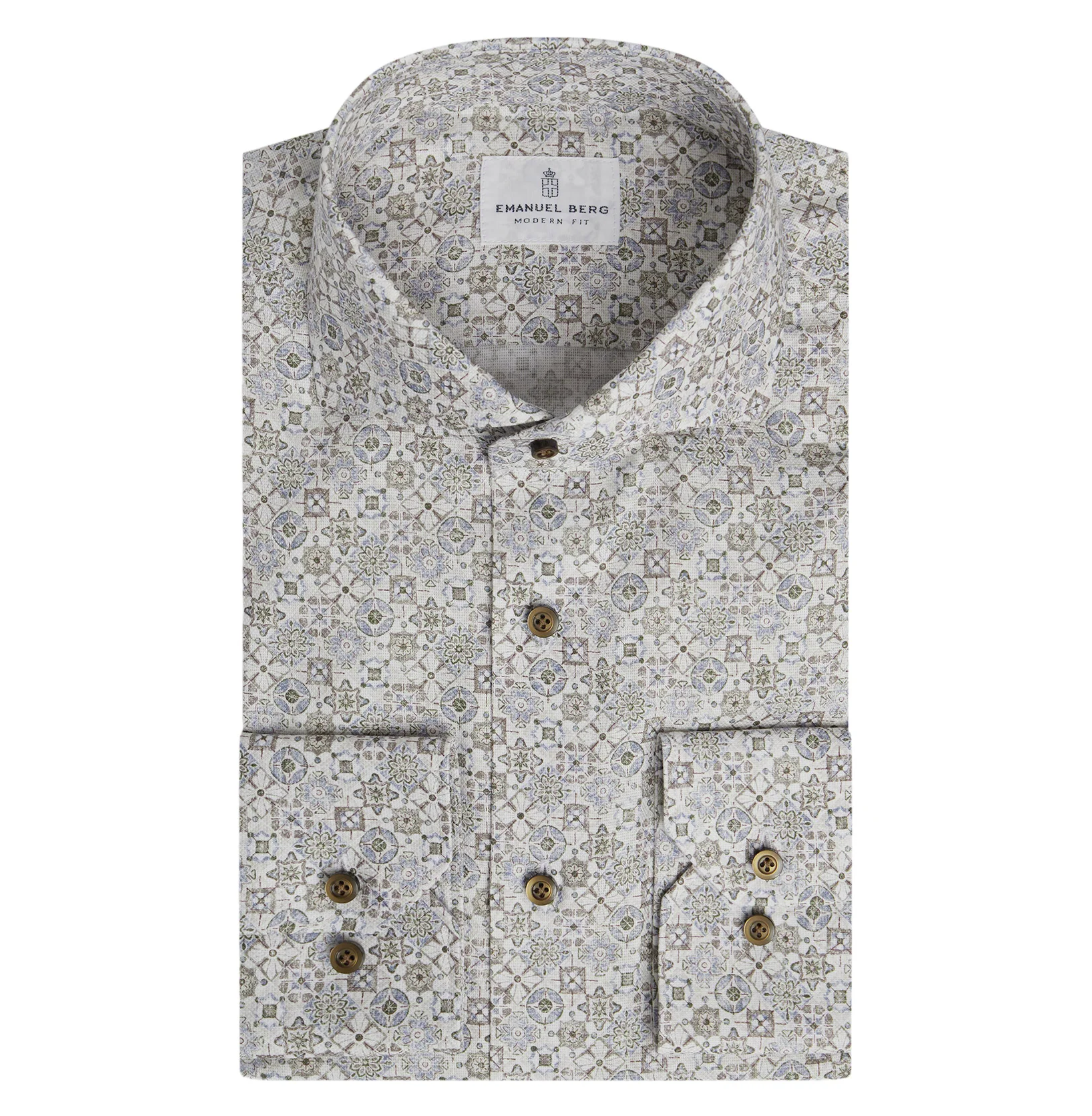 Emanuel Berg - Dobby Printed Cotton