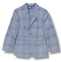 Tallia - Boys Blue Check Sports Jacket