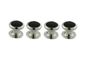 David Donahue - Onyx & Brass Shirt Studs