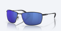 Costa - Turret 11 Matte Black W/Blue Mirror 580P