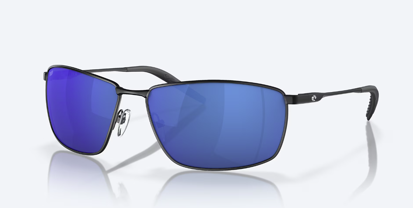Costa - Turret 11 Matte Black W/Blue Mirror 580P