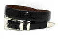 Torino - Alligator Embossed Calfskin Dress Belt