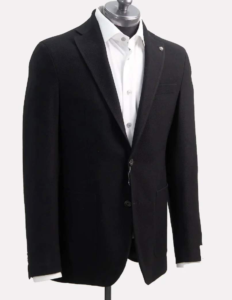 Jack Victor - Black Knit Sport Coat