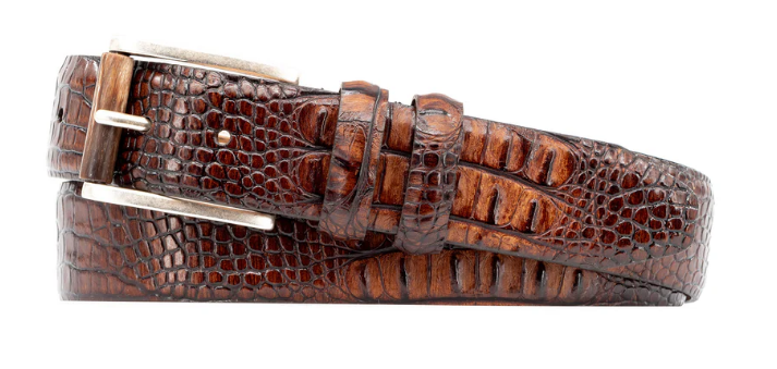 Martin Dingman - Hadley Baby Hornback Alligator Grain Belt