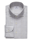 Emanuel Berg - Prince of Wales Luxe Flannel Shirt