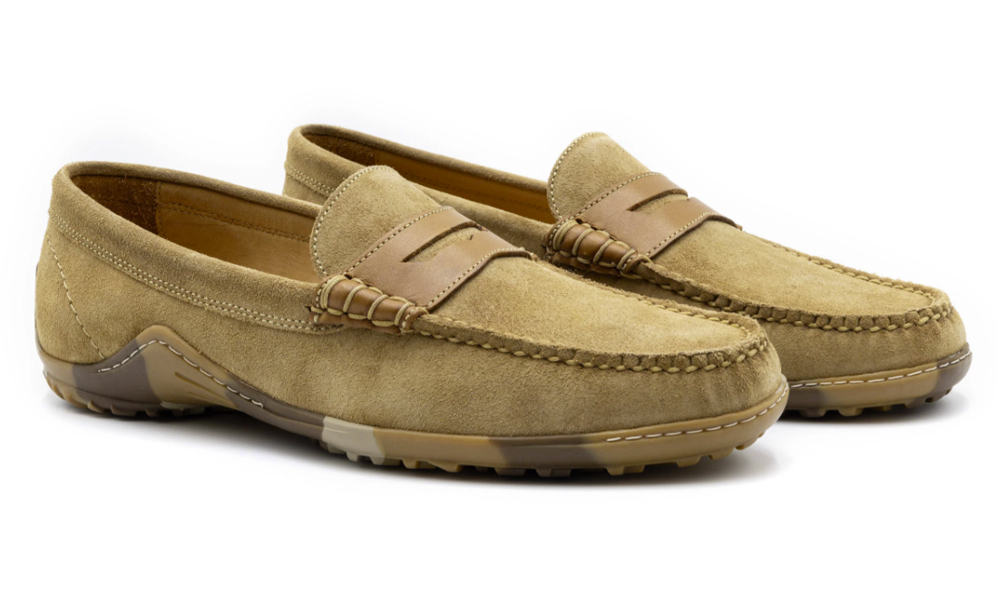 Martin Dingman - Bill Suede Penny Loafer