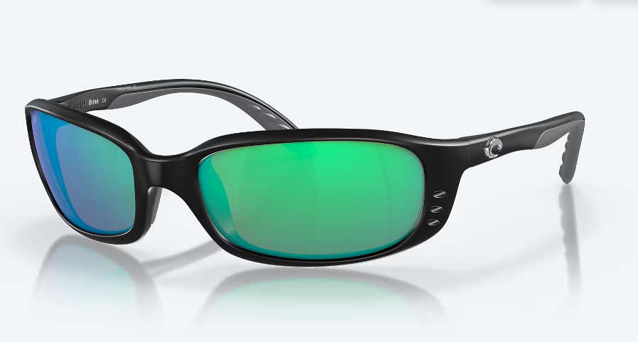 Costa - Brine 11 Matte Black W/ Green Mirror 580G