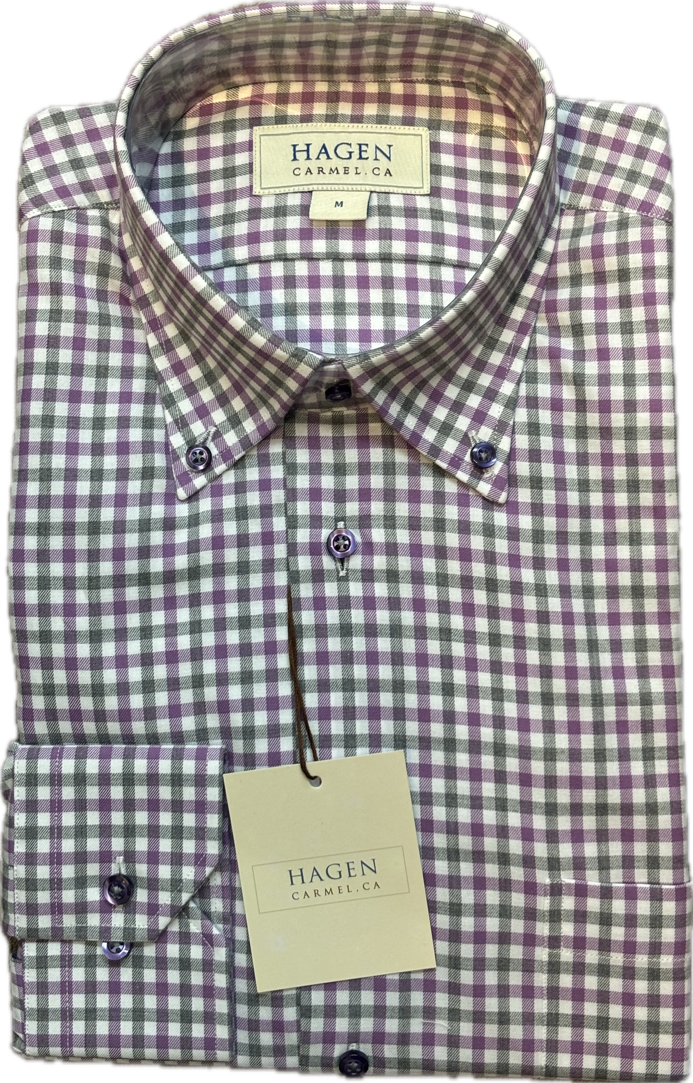 Hagan - Seasonal Gingham Lilac
